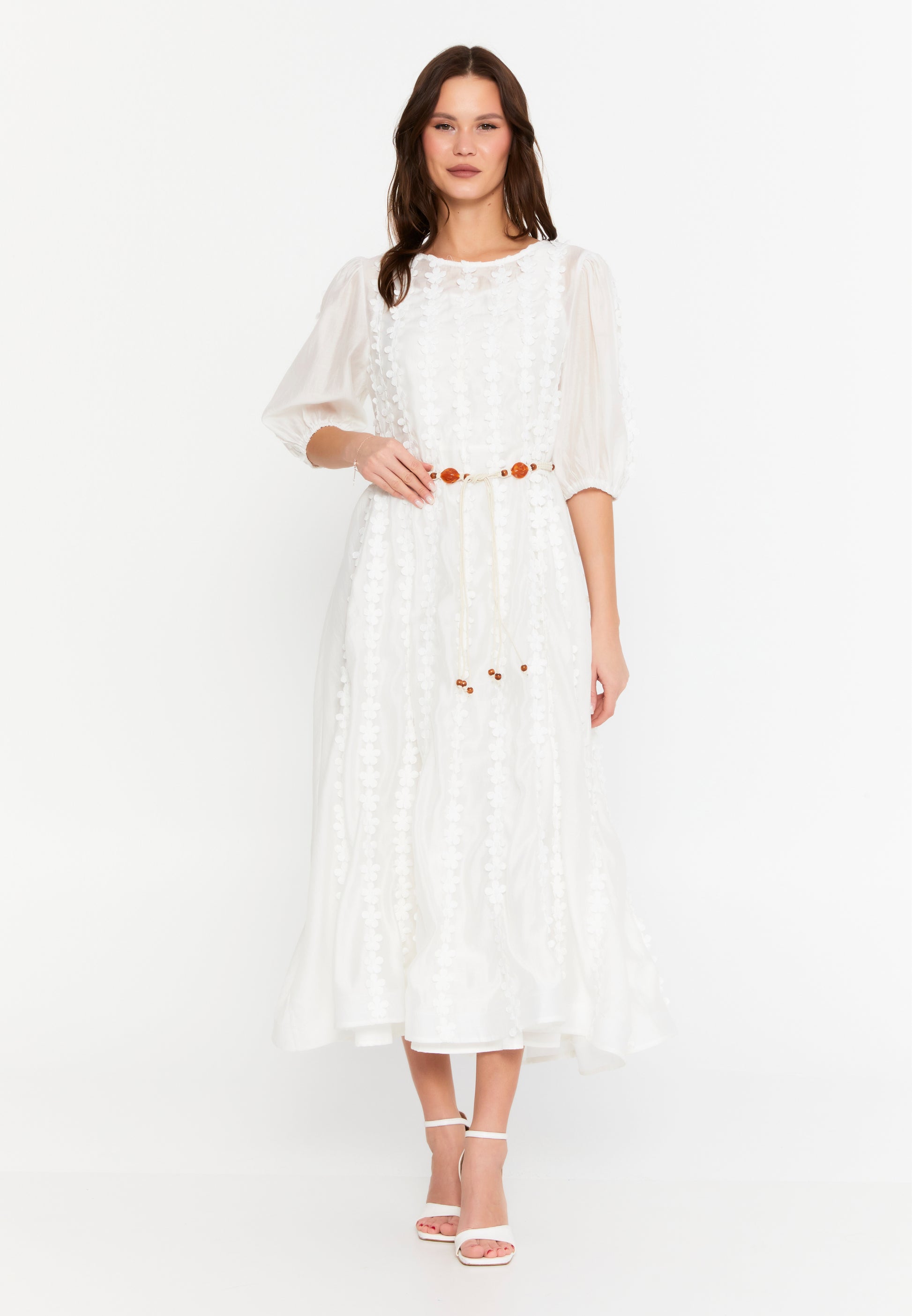 Bohemian wedding guest dress