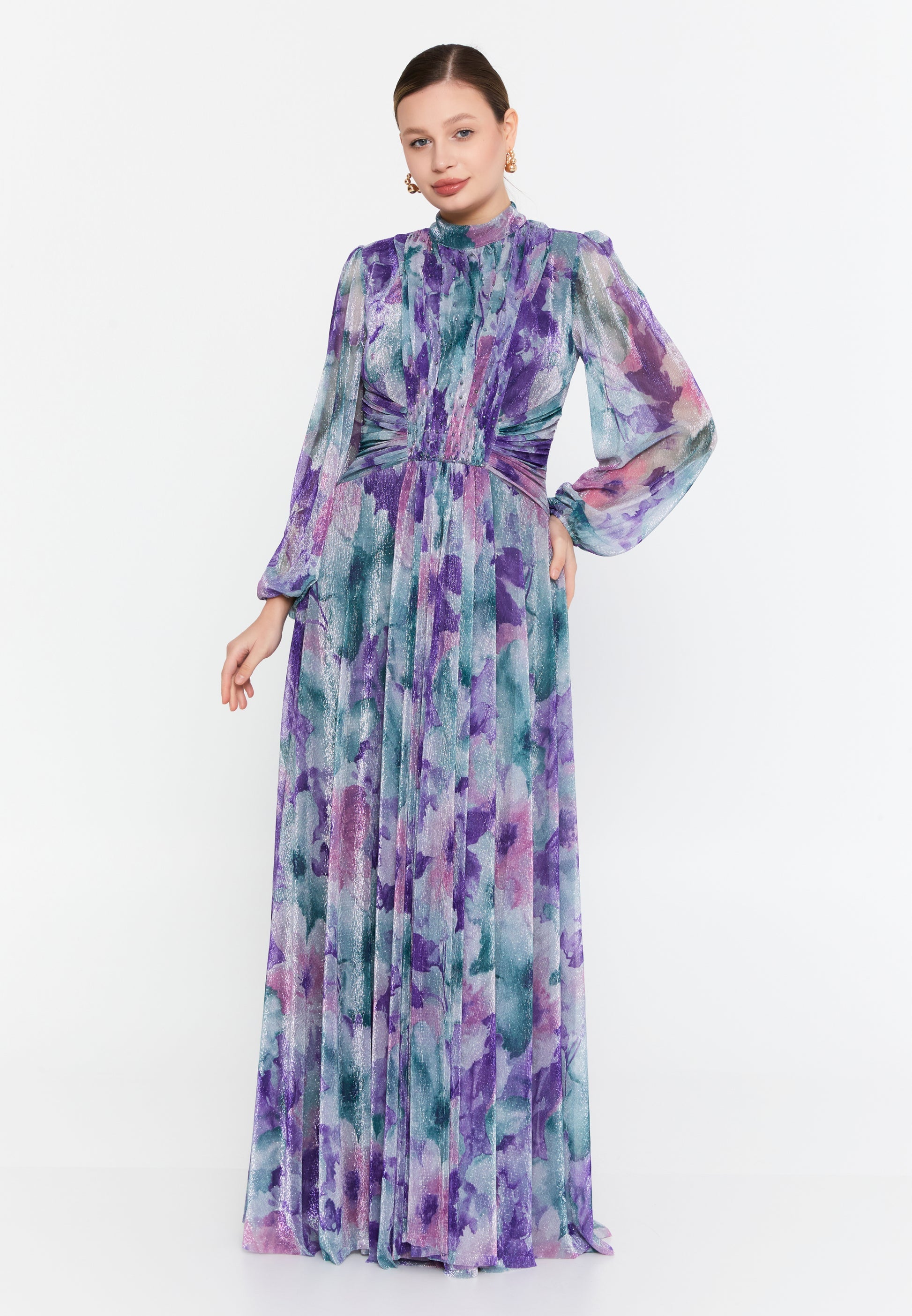 Long cocktail dress
