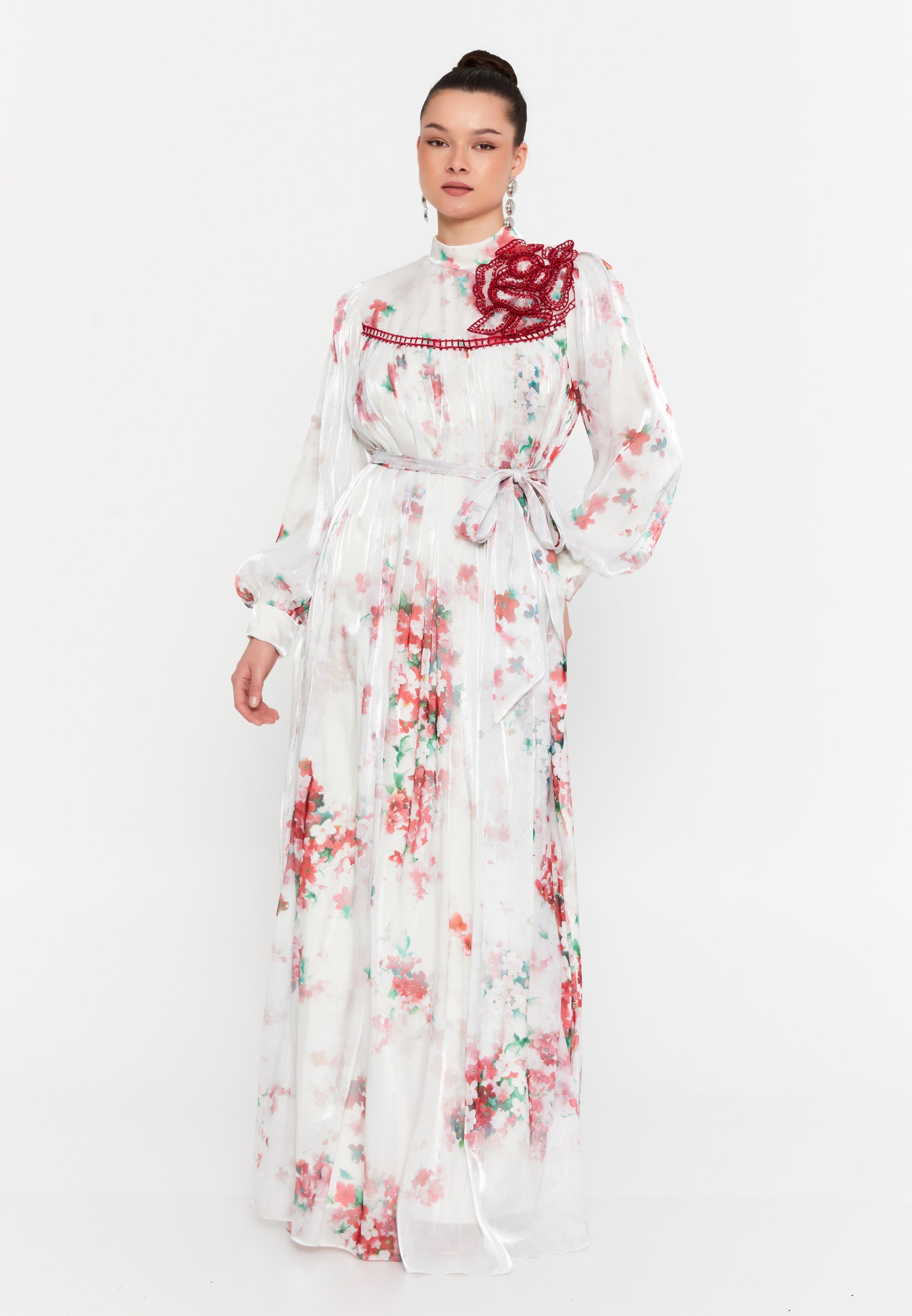 Long cocktail dress