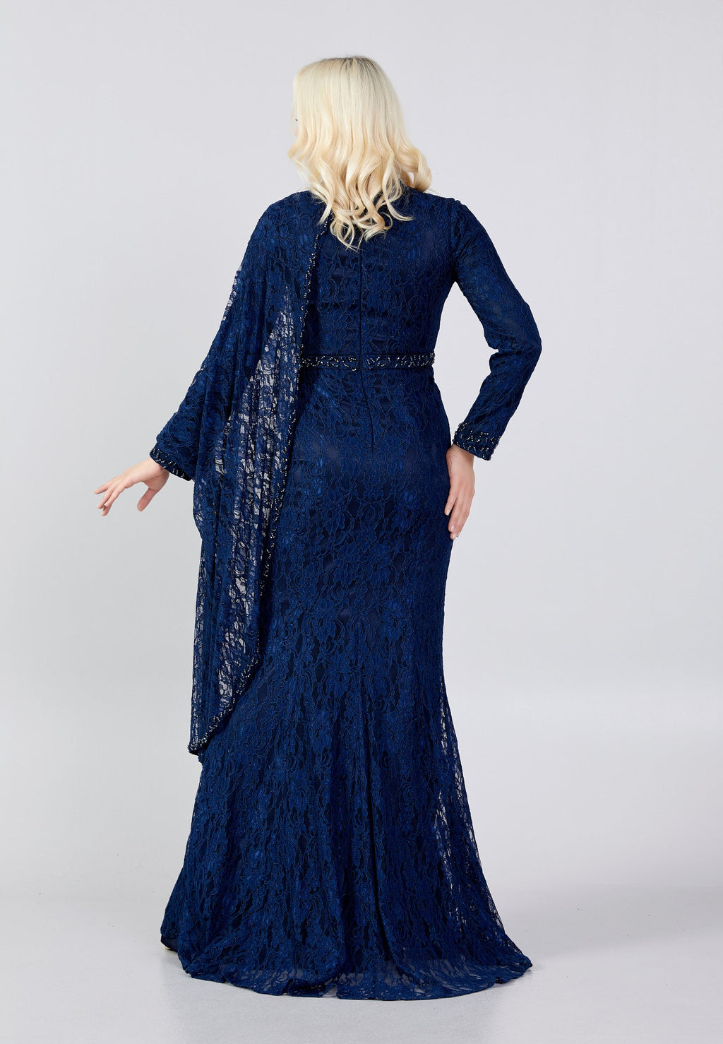 Long dress for chic wedding guest