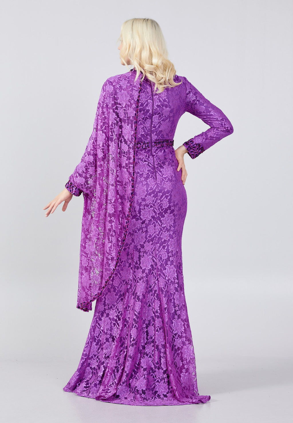 Long dress for chic wedding guest