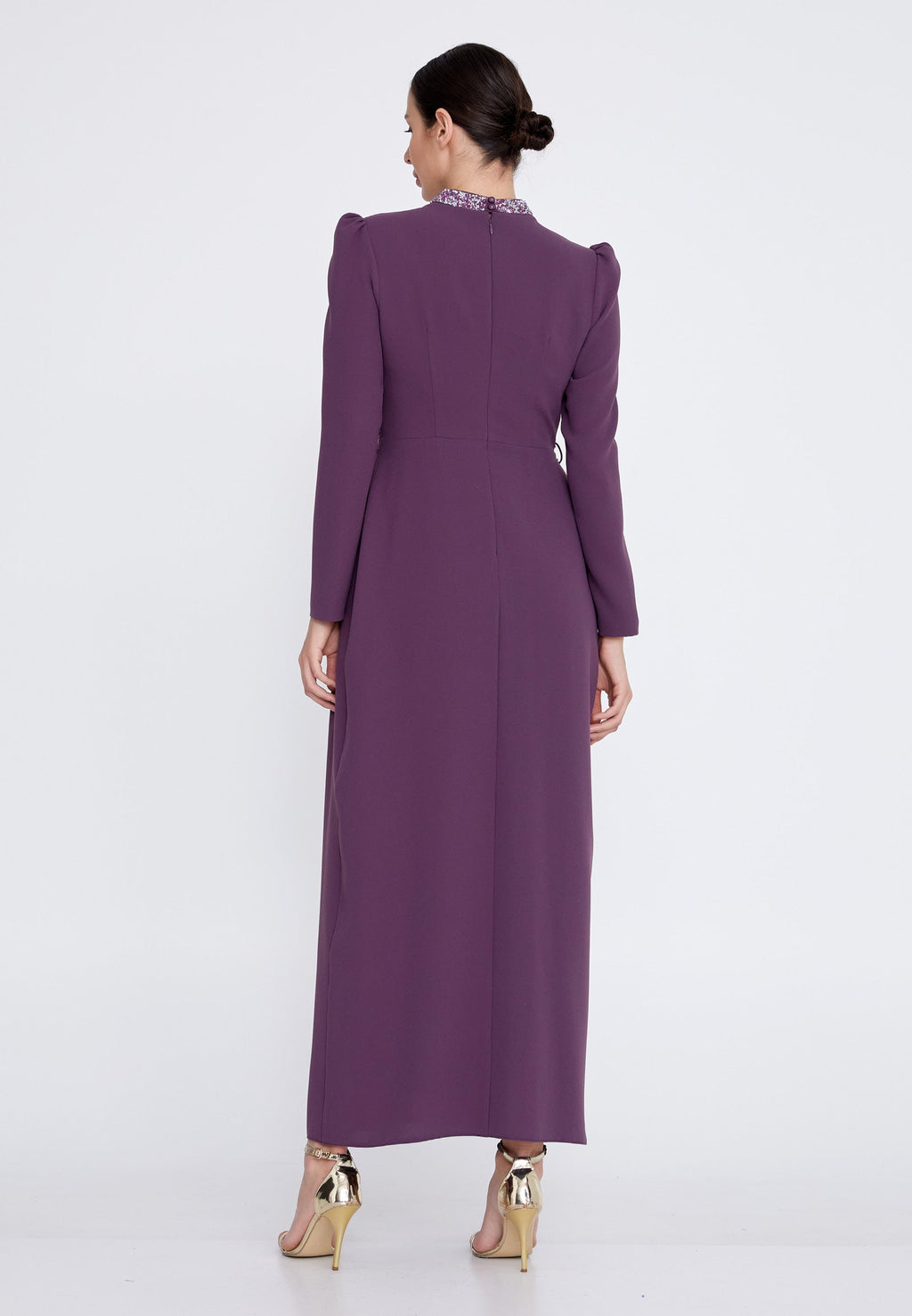 Long women's ceremony dress
