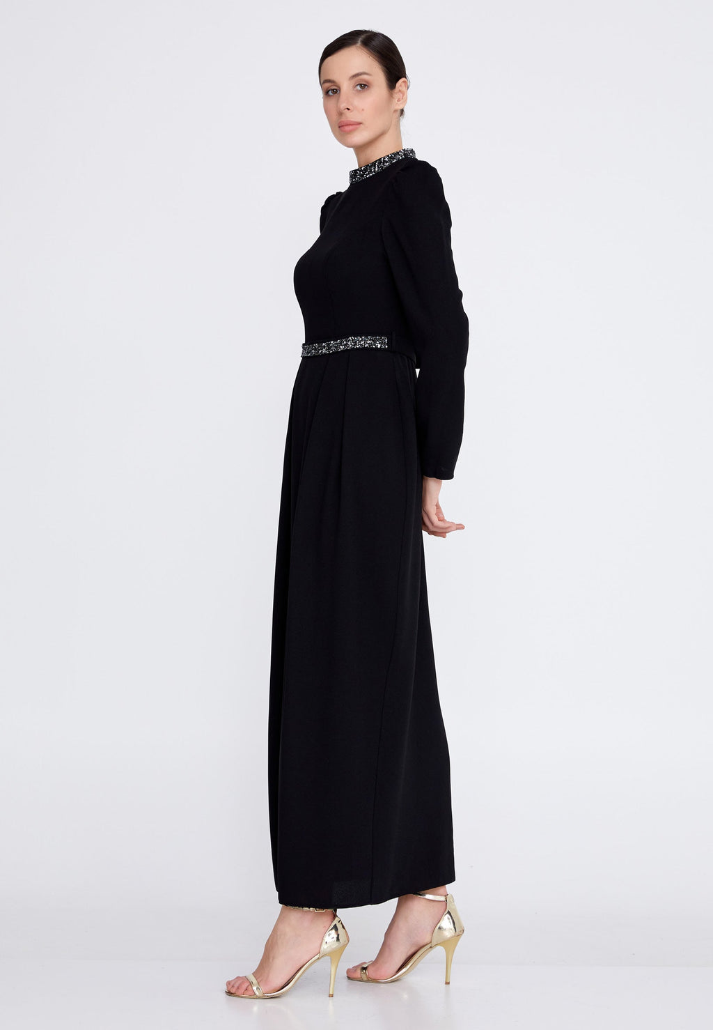 Long women's ceremony dress