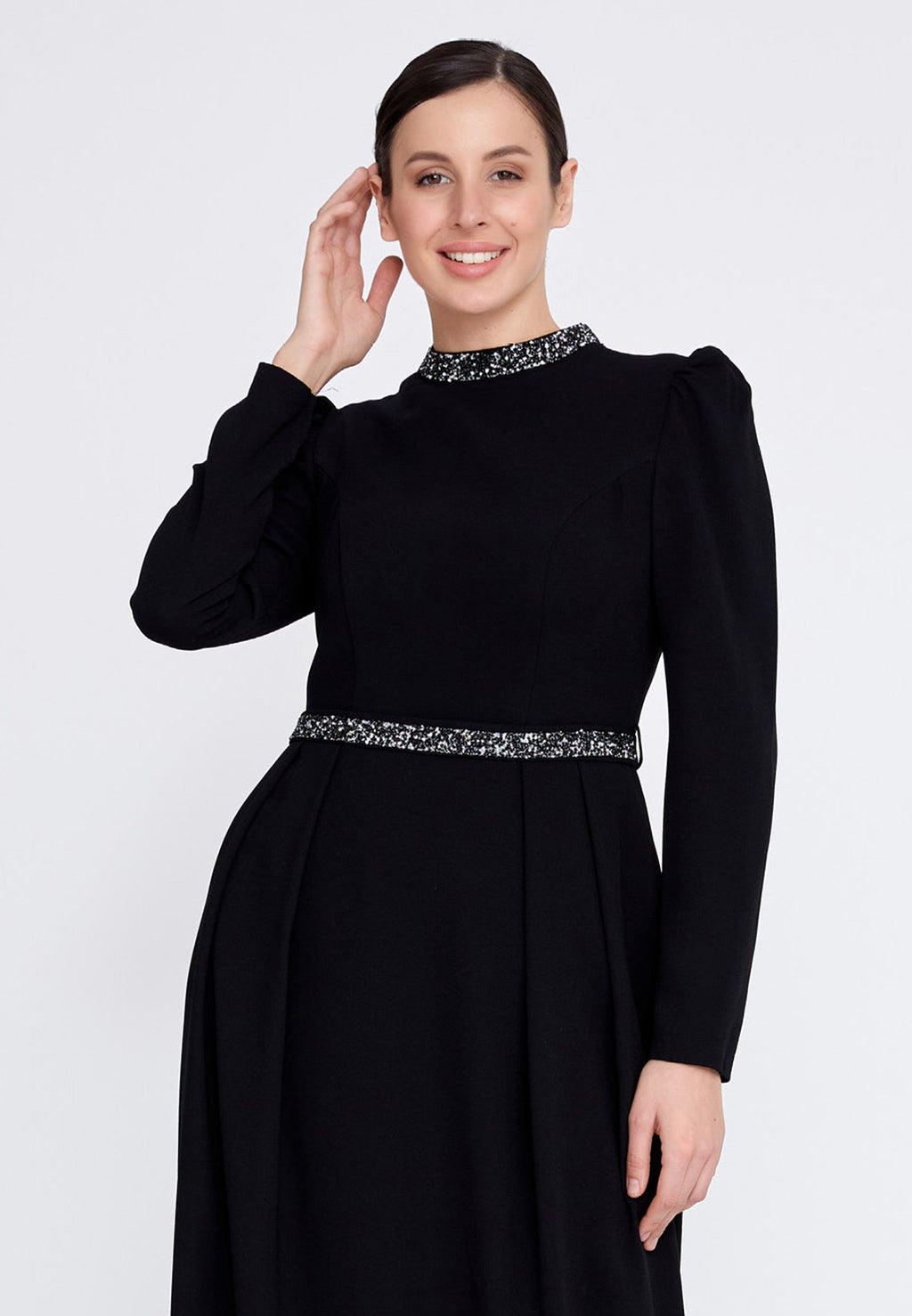 Long women's ceremony dress