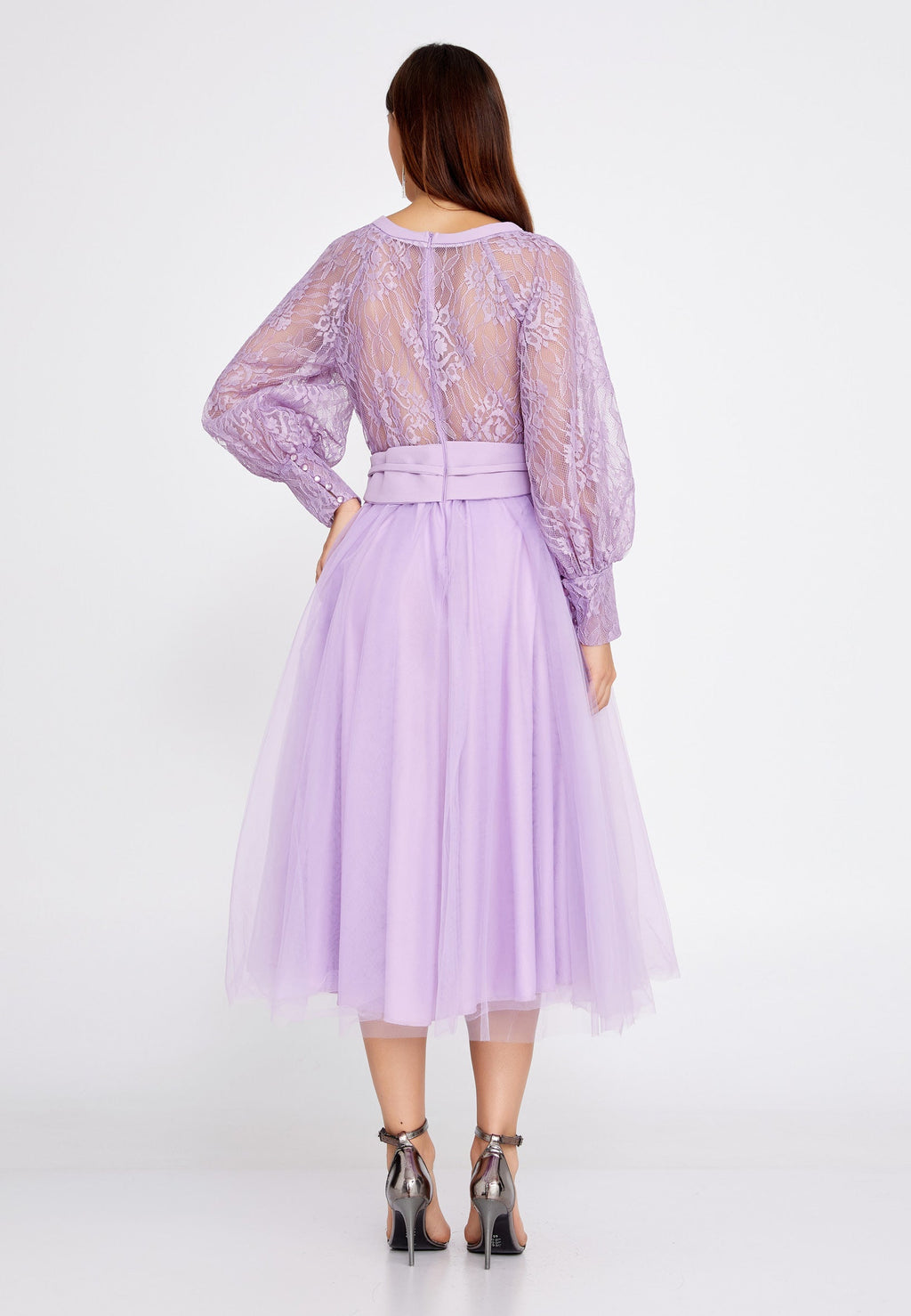 Women's long-sleeved formal dress - Classdi