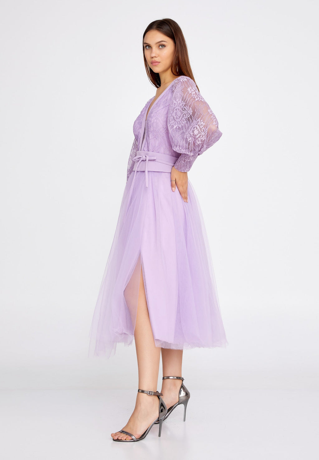 Women's long-sleeved formal dress - Classdi