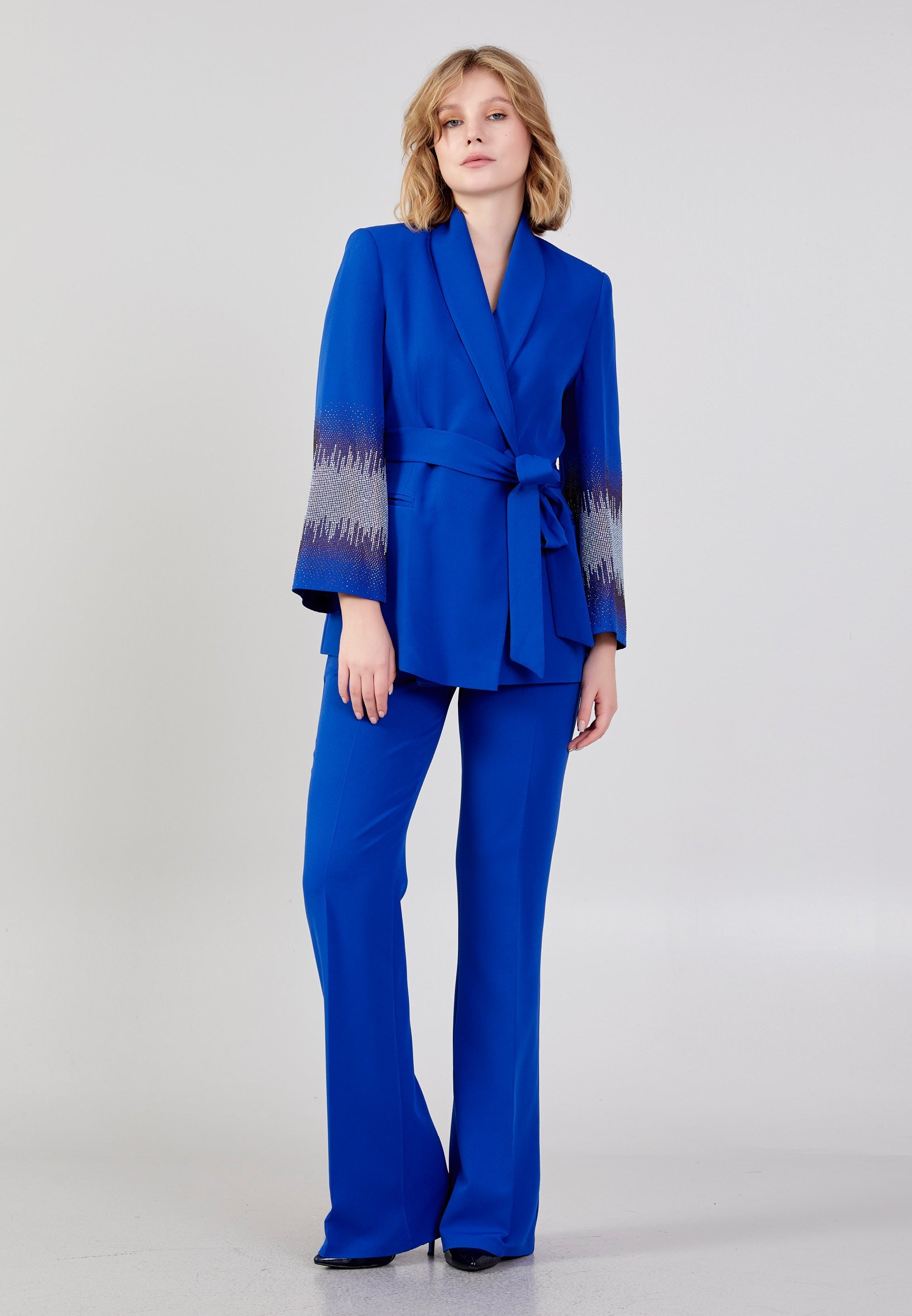 Long Sleeve Regular Suit grf1038 - Suit - Istanbul Fashion Center