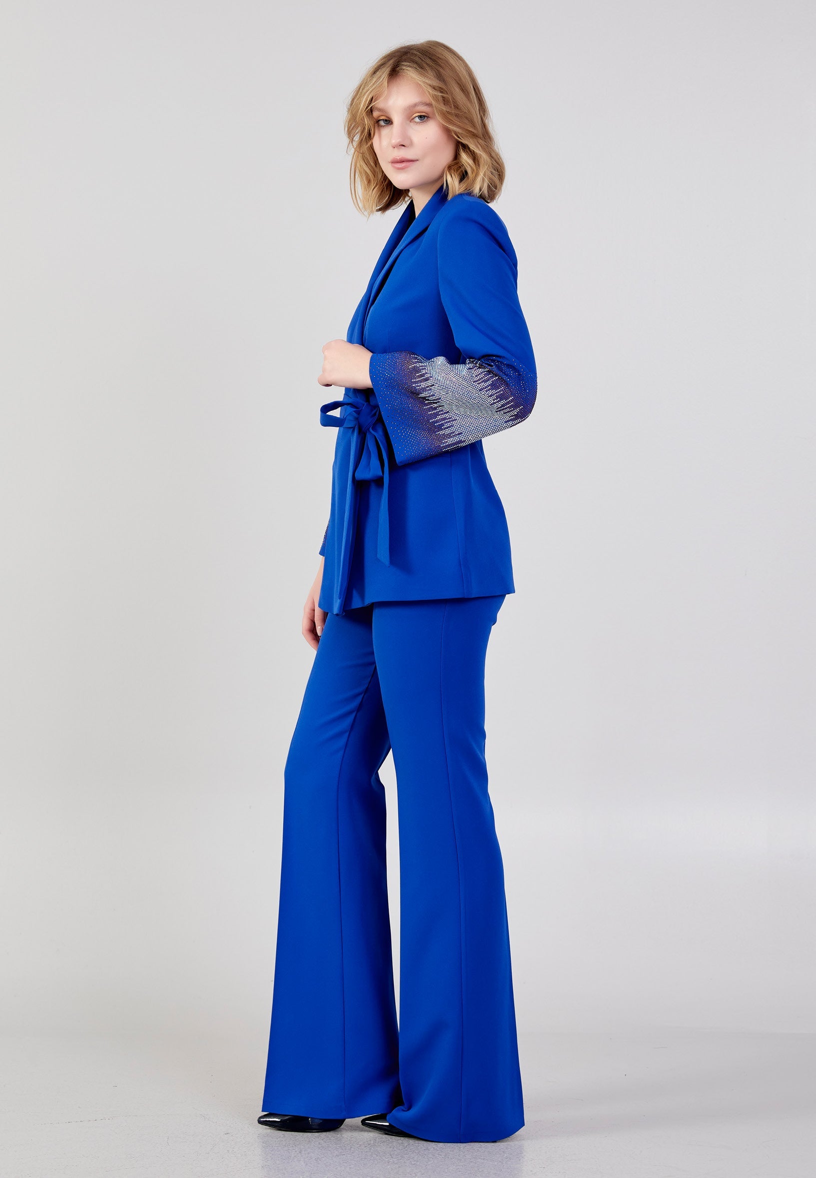 Long Sleeve Regular Suit grf1038 - Suit - Istanbul Fashion Center