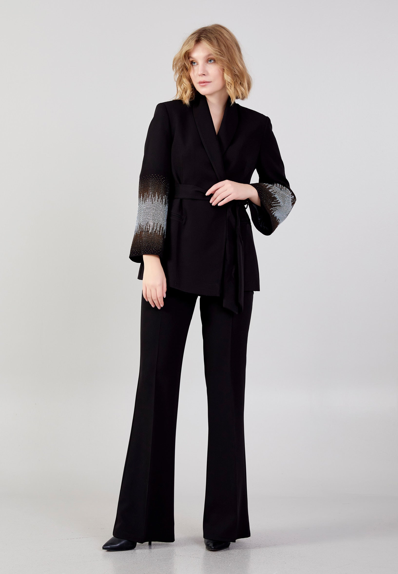 Long Sleeve Regular Suit grf1038 - Suit - Istanbul Fashion Center