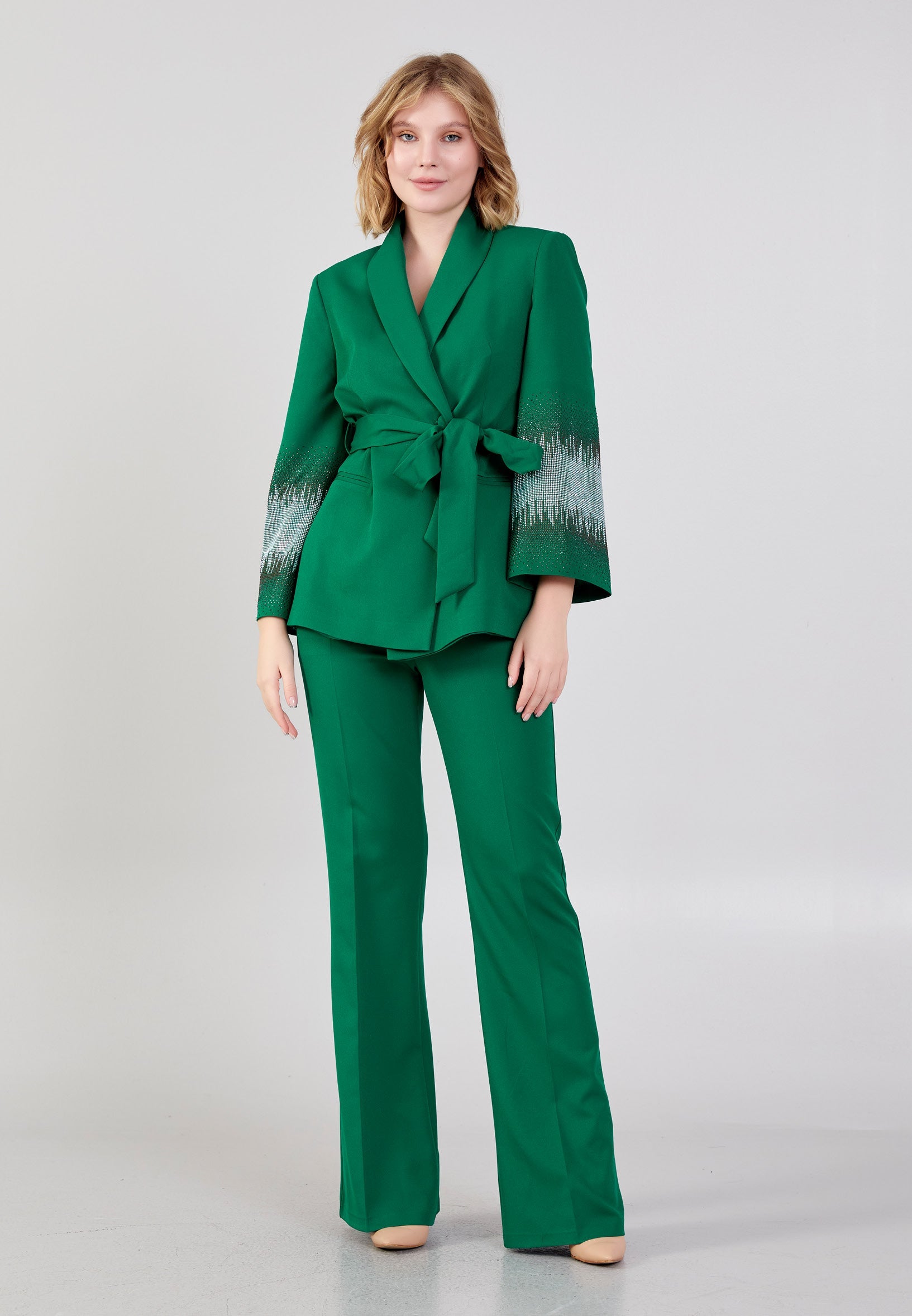 Long Sleeve Regular Suit grf1038 - Suit - Istanbul Fashion Center
