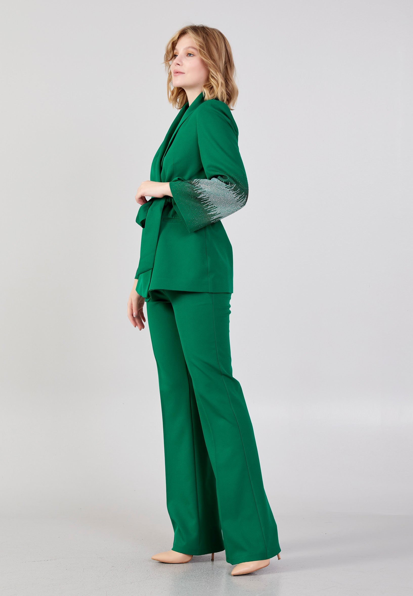 Long Sleeve Regular Suit grf1038 - Suit - Istanbul Fashion Center