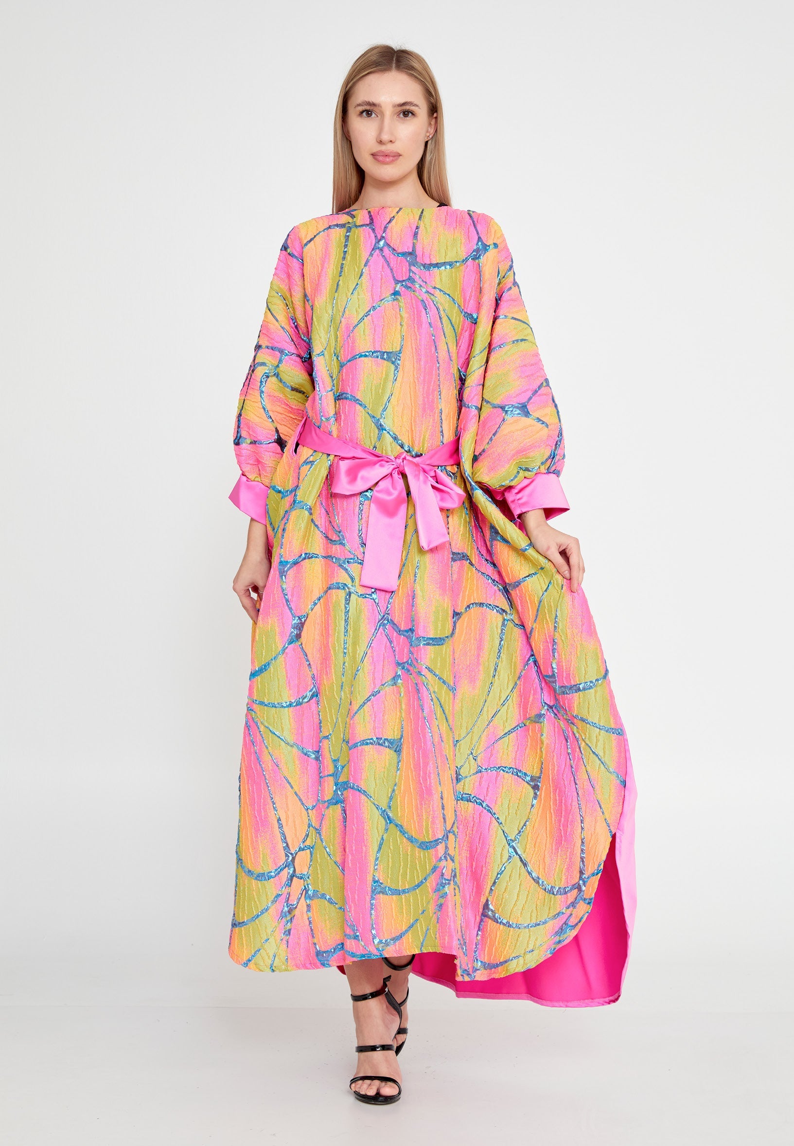 Polyester Regular Abaya rst7273 - Abaya - Istanbul Fashion Center