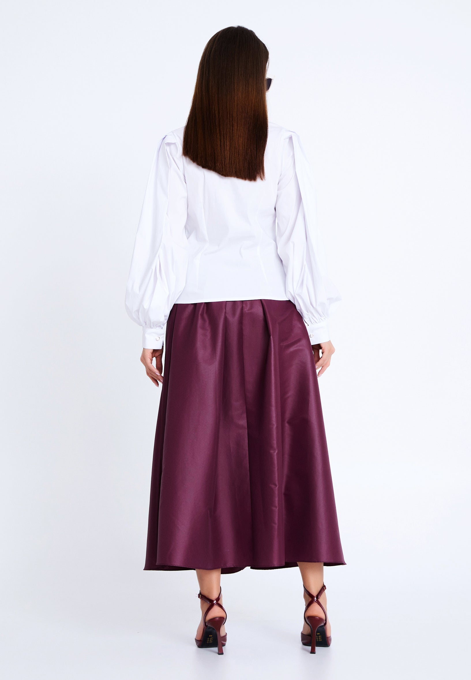 Long Sleeve Solid Color Regular Shirt gllk25eg073 - Shirt - Istanbul Fashion Center