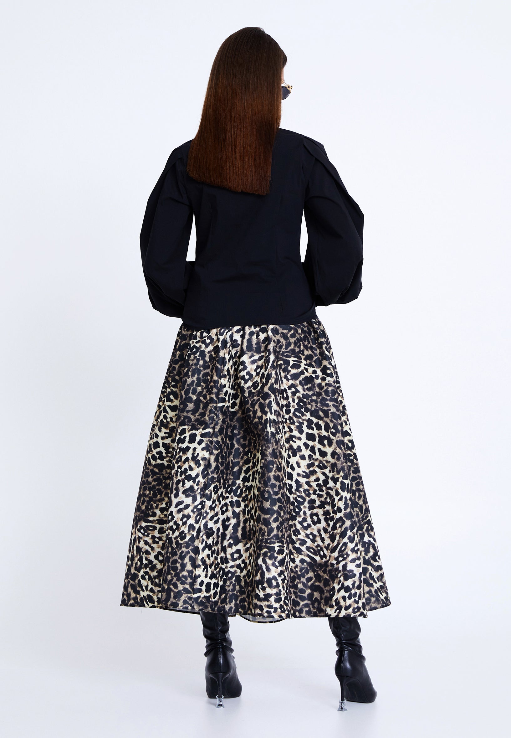 Long Sleeve Solid Color Regular Shirt gllk25eg073 - Shirt - Istanbul Fashion Center