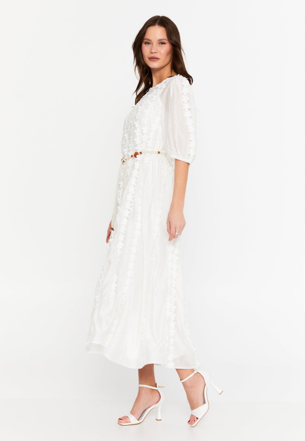 Bohemian wedding guest dress