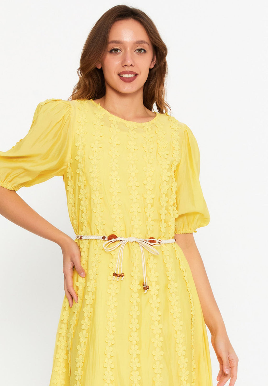 Bohemian wedding guest dress