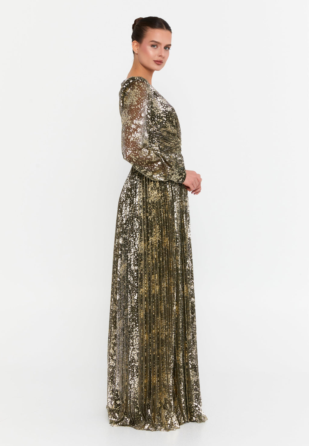 Long dress for wedding guest
