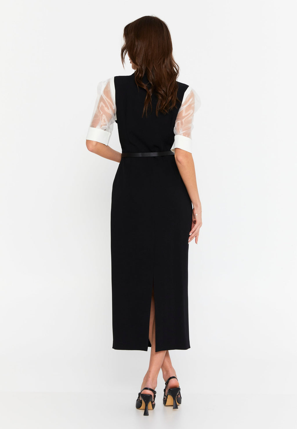 Black and white dress