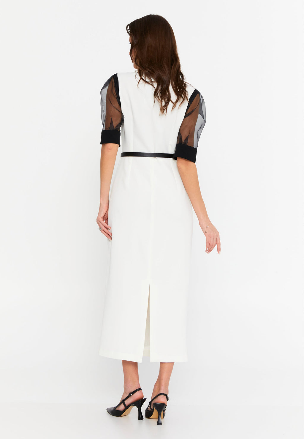 Black and white dress