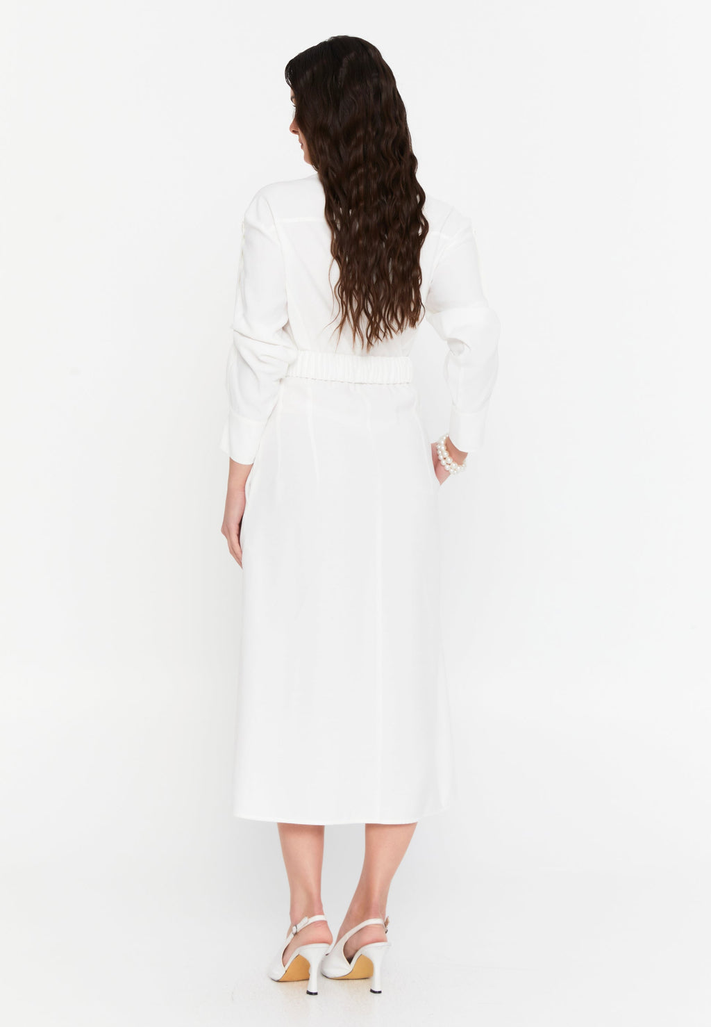 Long dress for a wedding guest 
