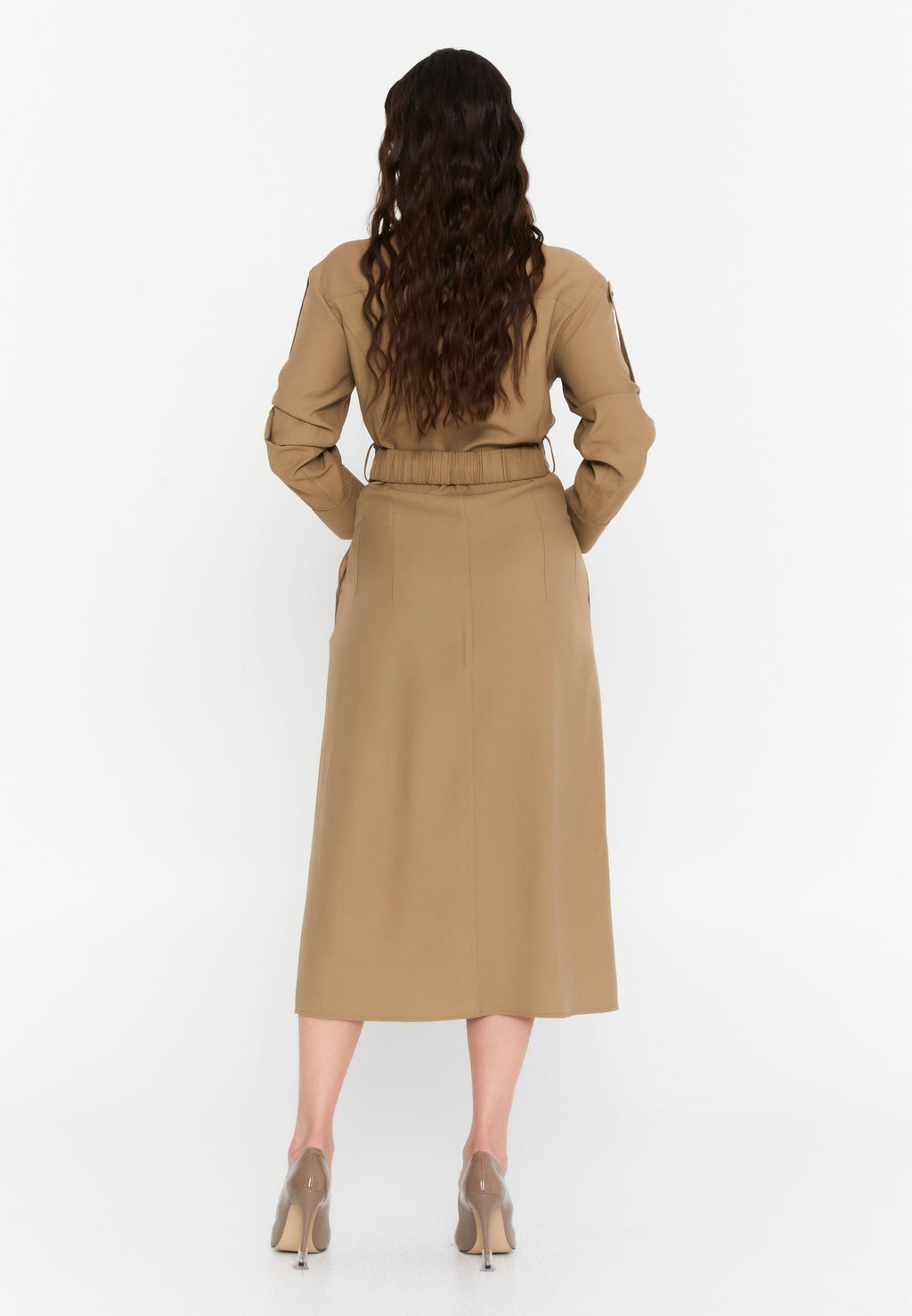Long dress for a wedding guest 