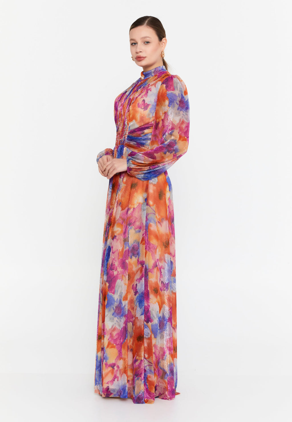 Long cocktail dress