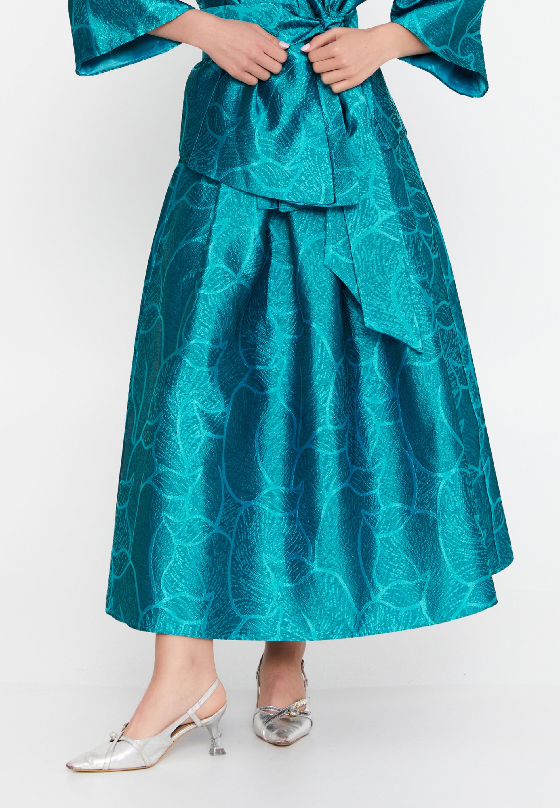 Midi Patterned Regular Skirt imz25y3062 - Skirt - Istanbul Fashion Center