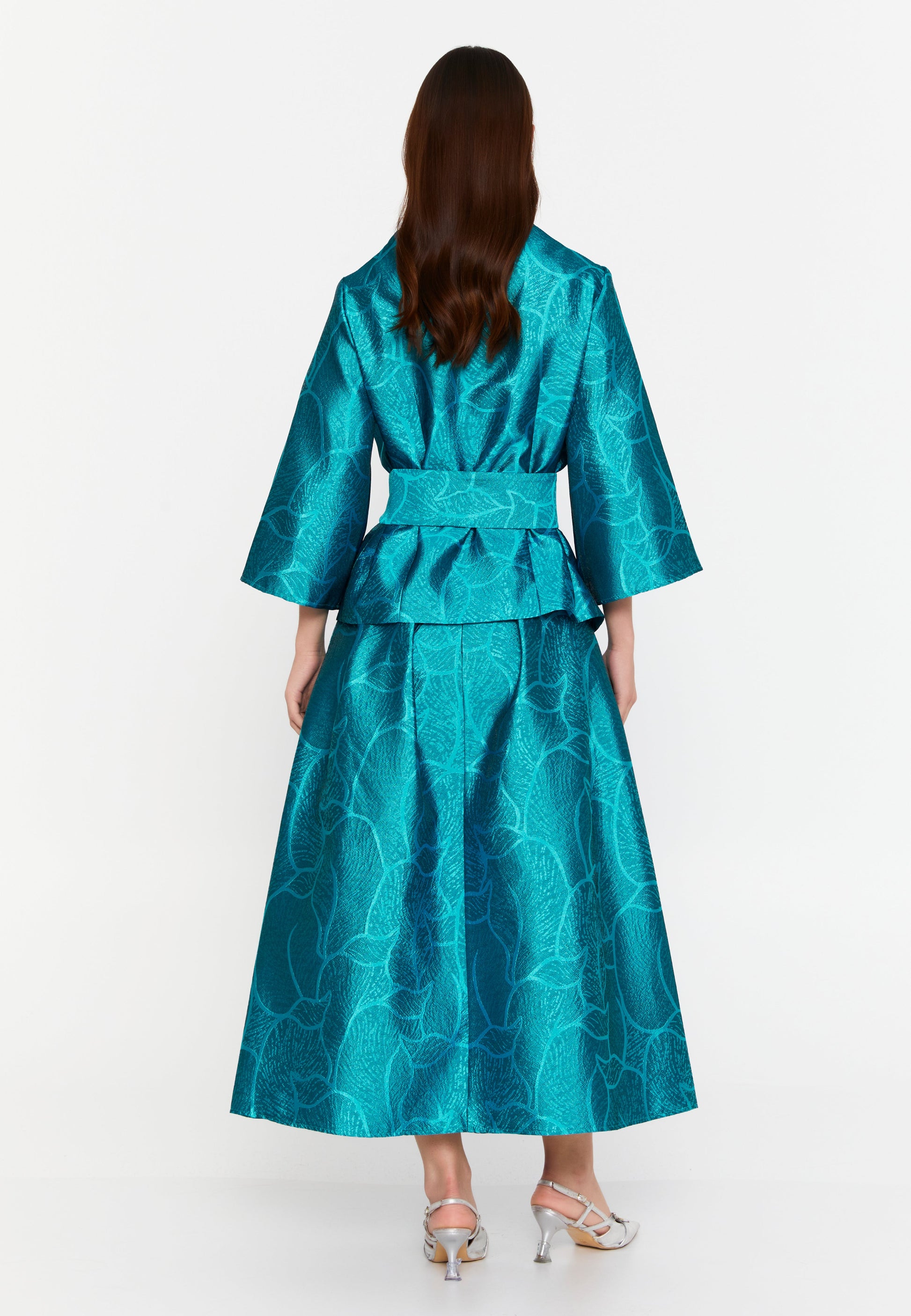Mid-Length Polyester Patterned Regular Jacket imz25y5199 - Jacket - Istanbul Fashion Center