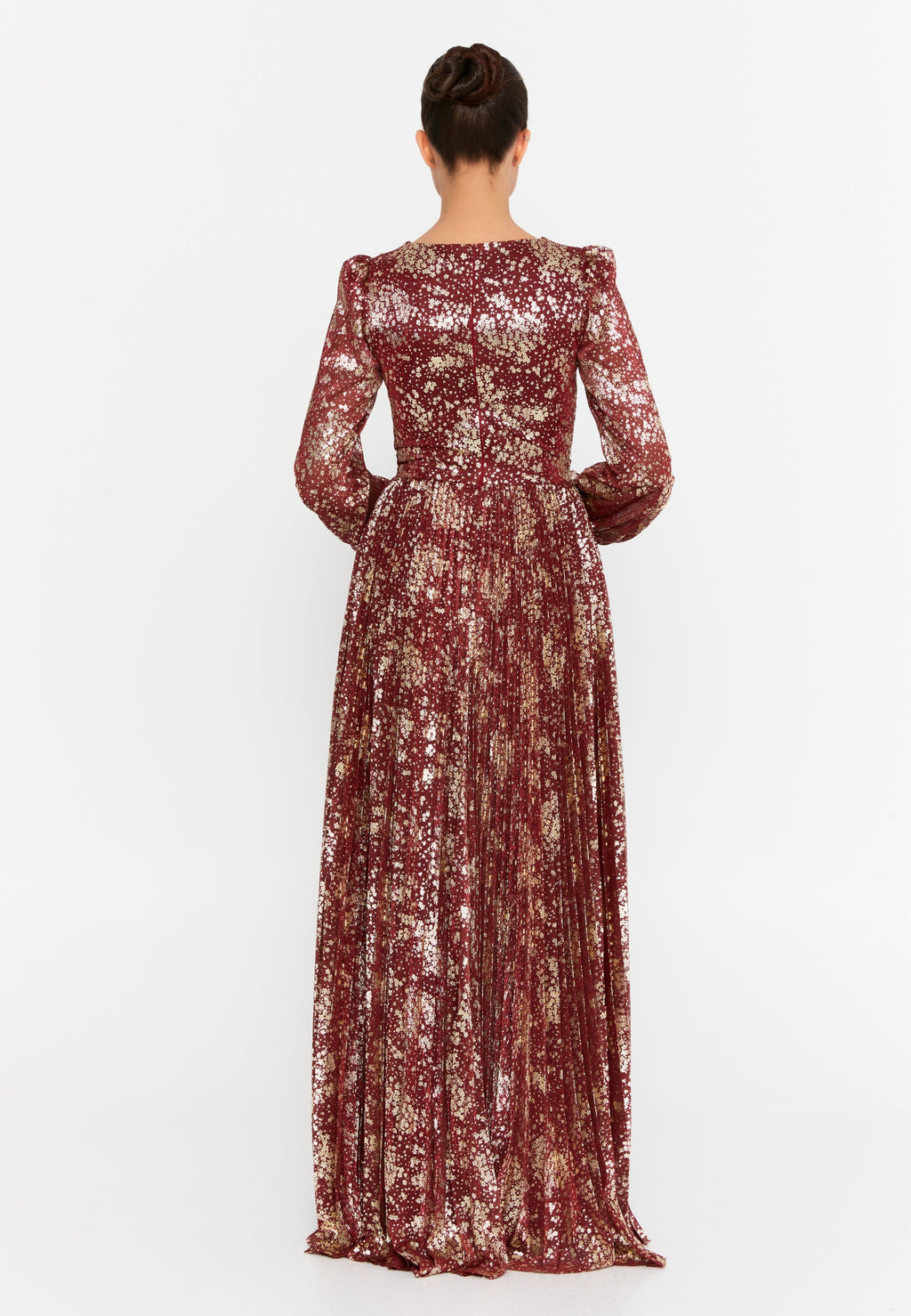 Long dress for wedding guest