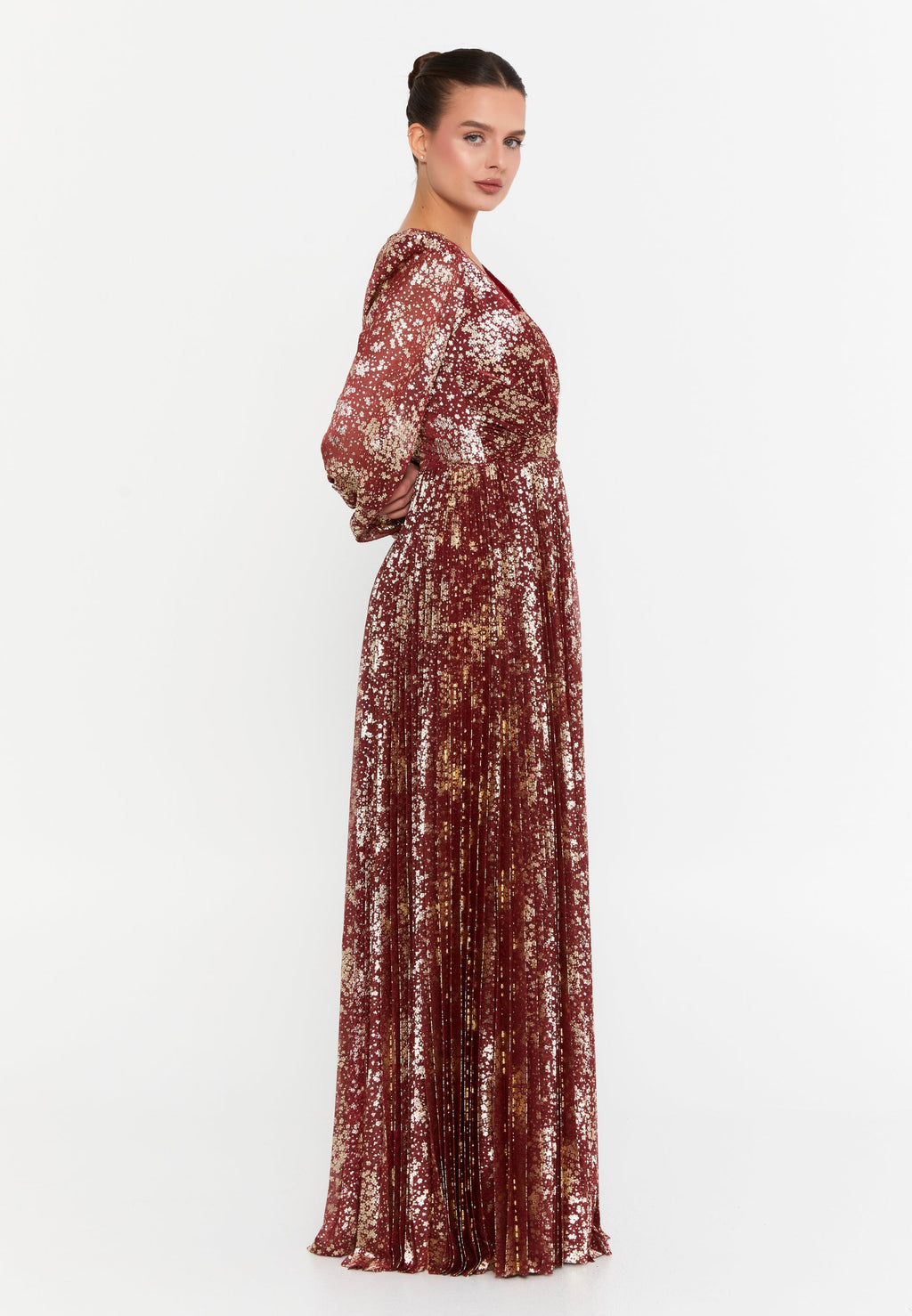 Long dress for wedding guest