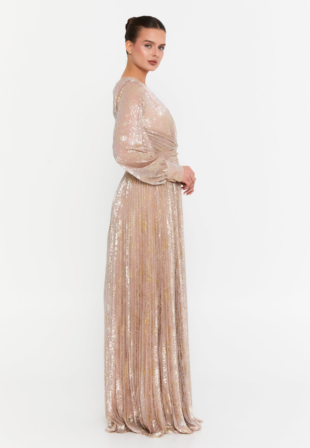 Long dress for wedding guest