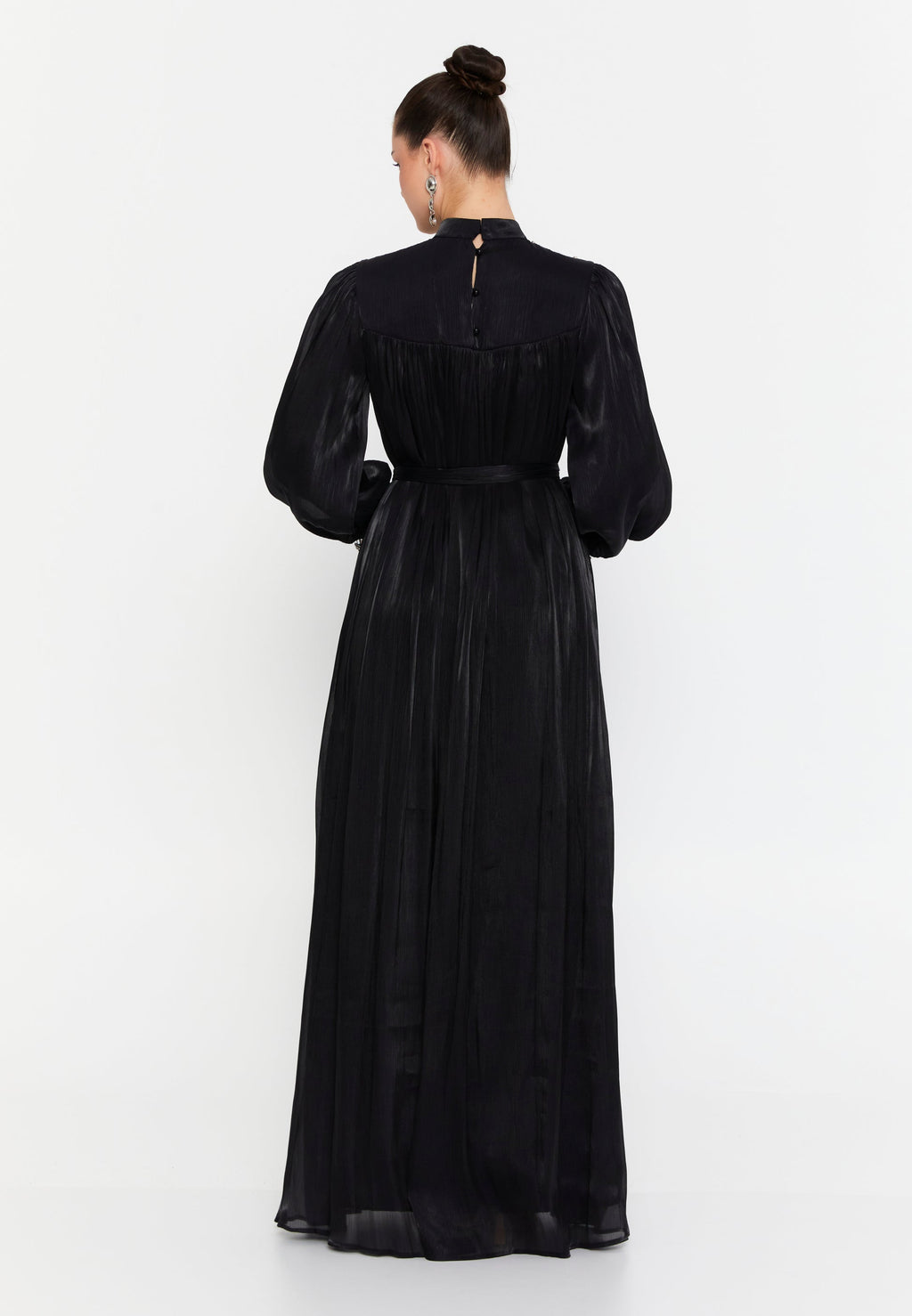Long sleeve evening dress