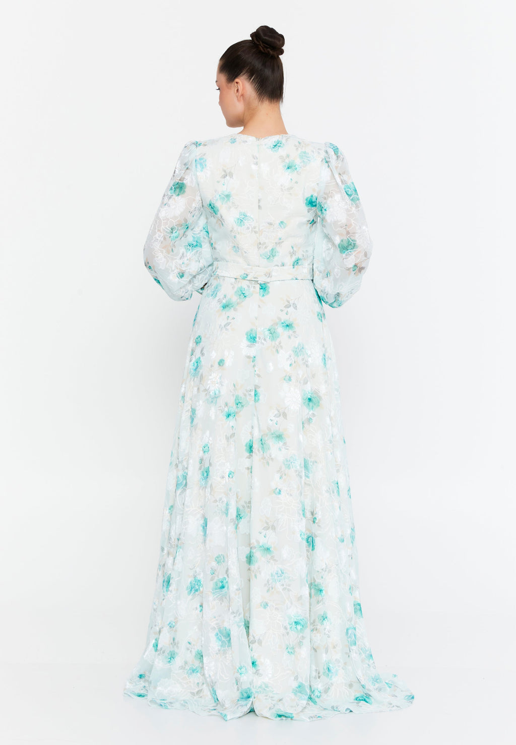 Long chic wedding cocktail dress
