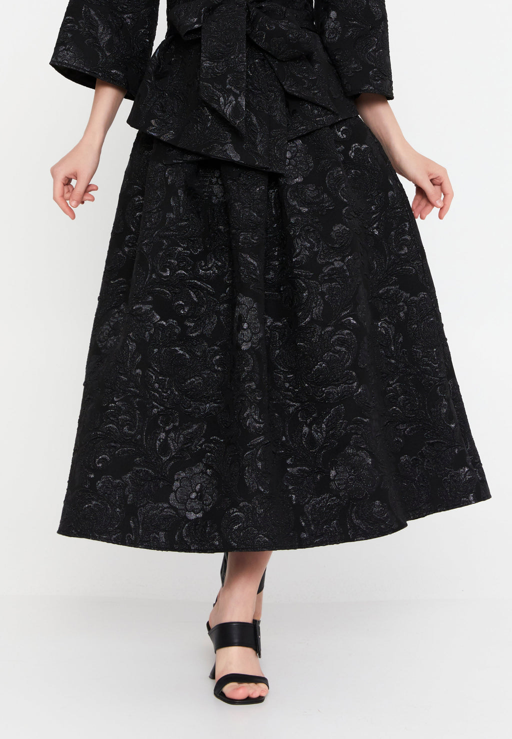 Midi Patterned Regular Skirt imz25y3062 - Skirt - Istanbul Fashion Center